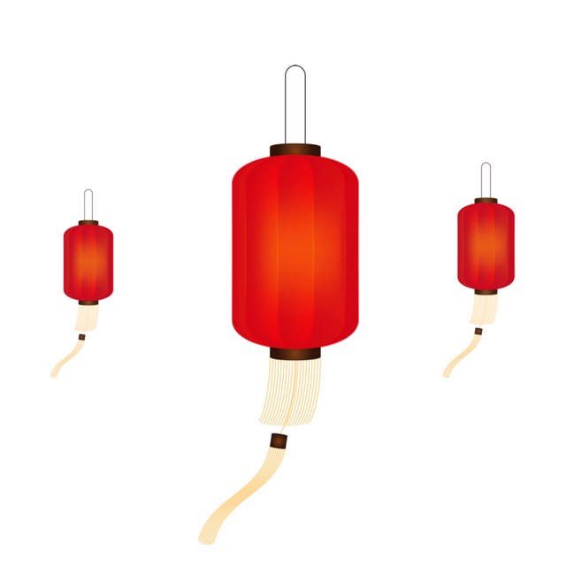 中式燈籠節(jié)日PNG免扣