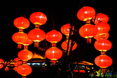 芙蓉園璀璨燈火恍如人間天堂